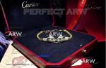 Perfect Replica Cartier Panthère Head Gold Diamond Bracelet